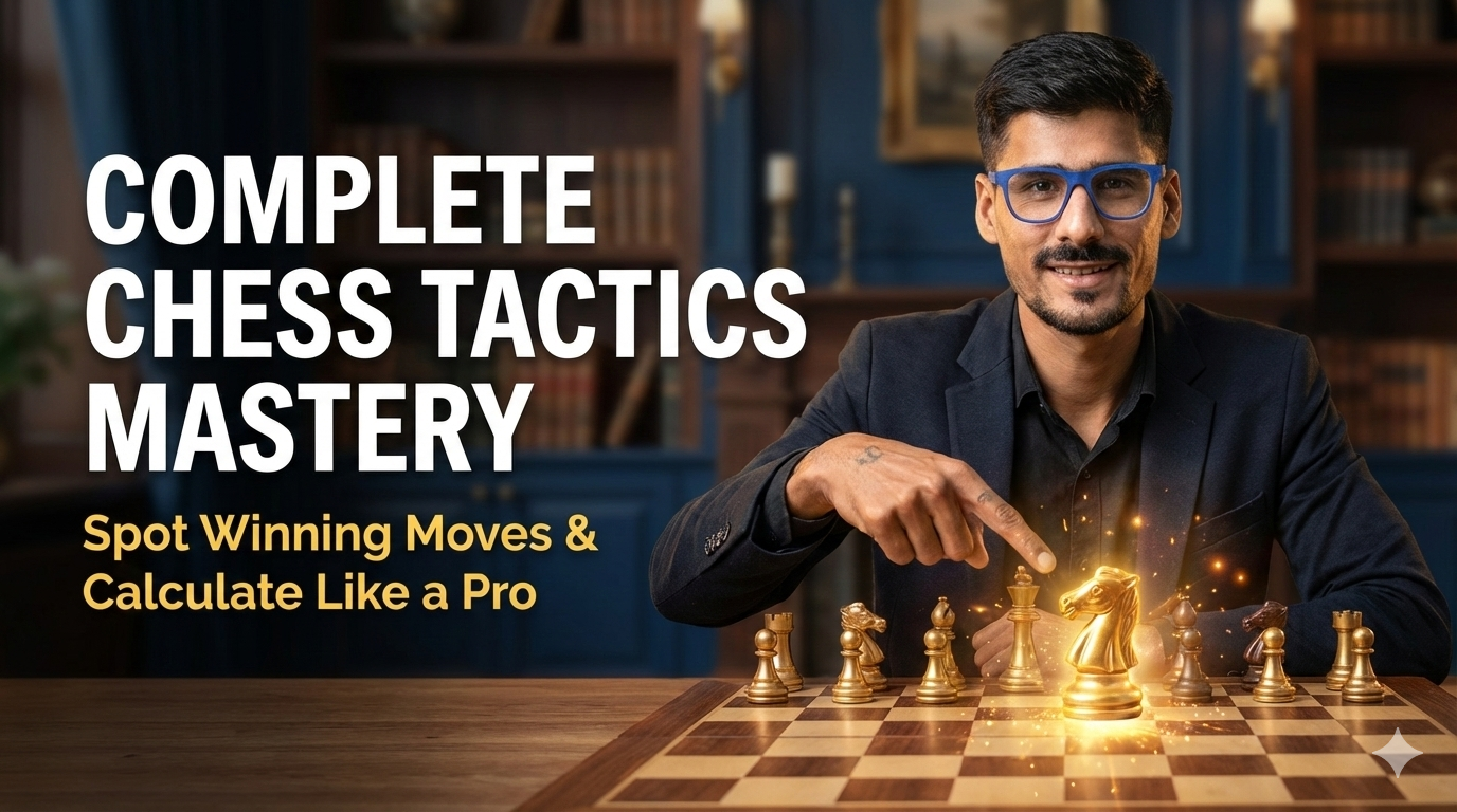 COMPLETE CHESS TACTICS MASTERY (हिंदी में) cover